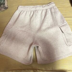 Light Gray Casual Shorts